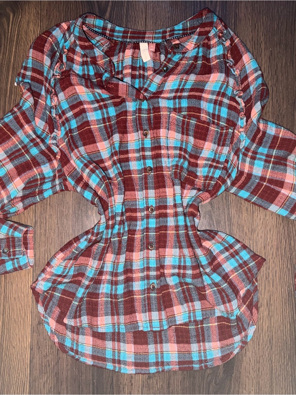 Anthropologie Pilcro and the Letterpress Flannel - Picture 3 of 5